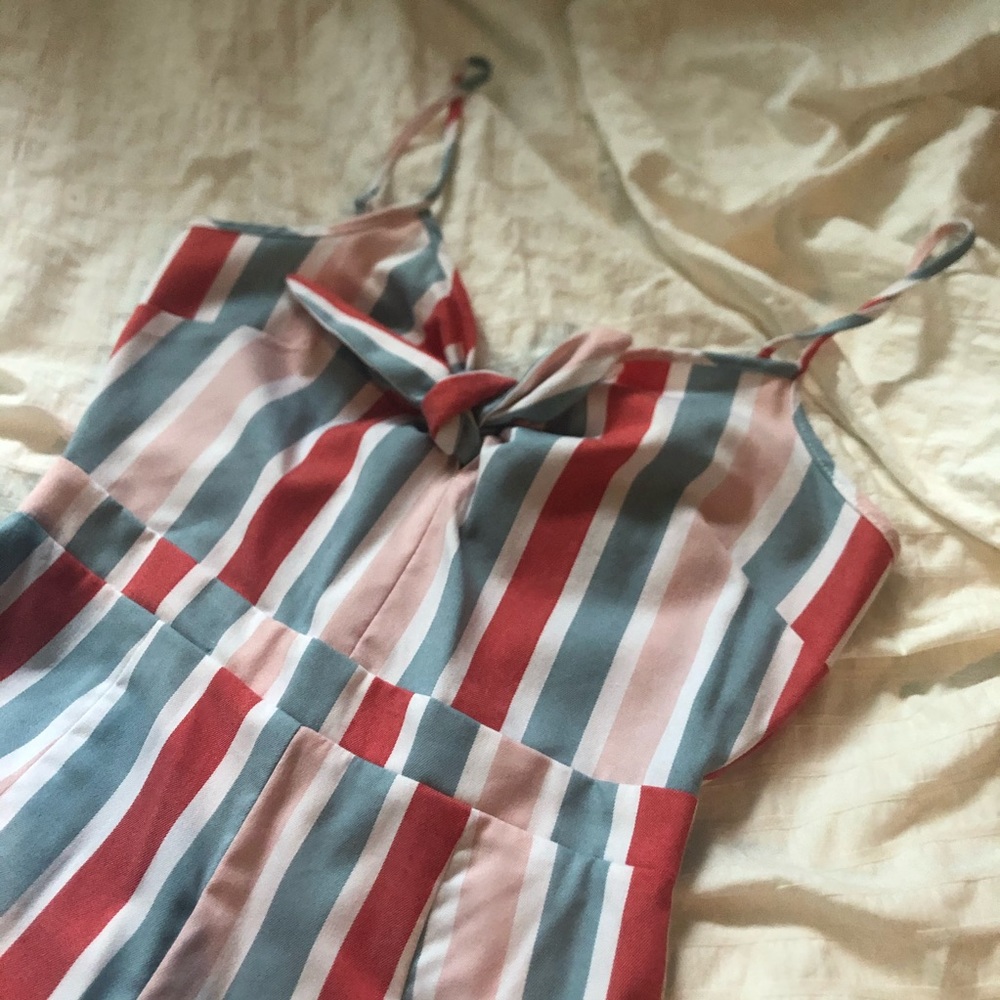 Striped Jumpsuit
